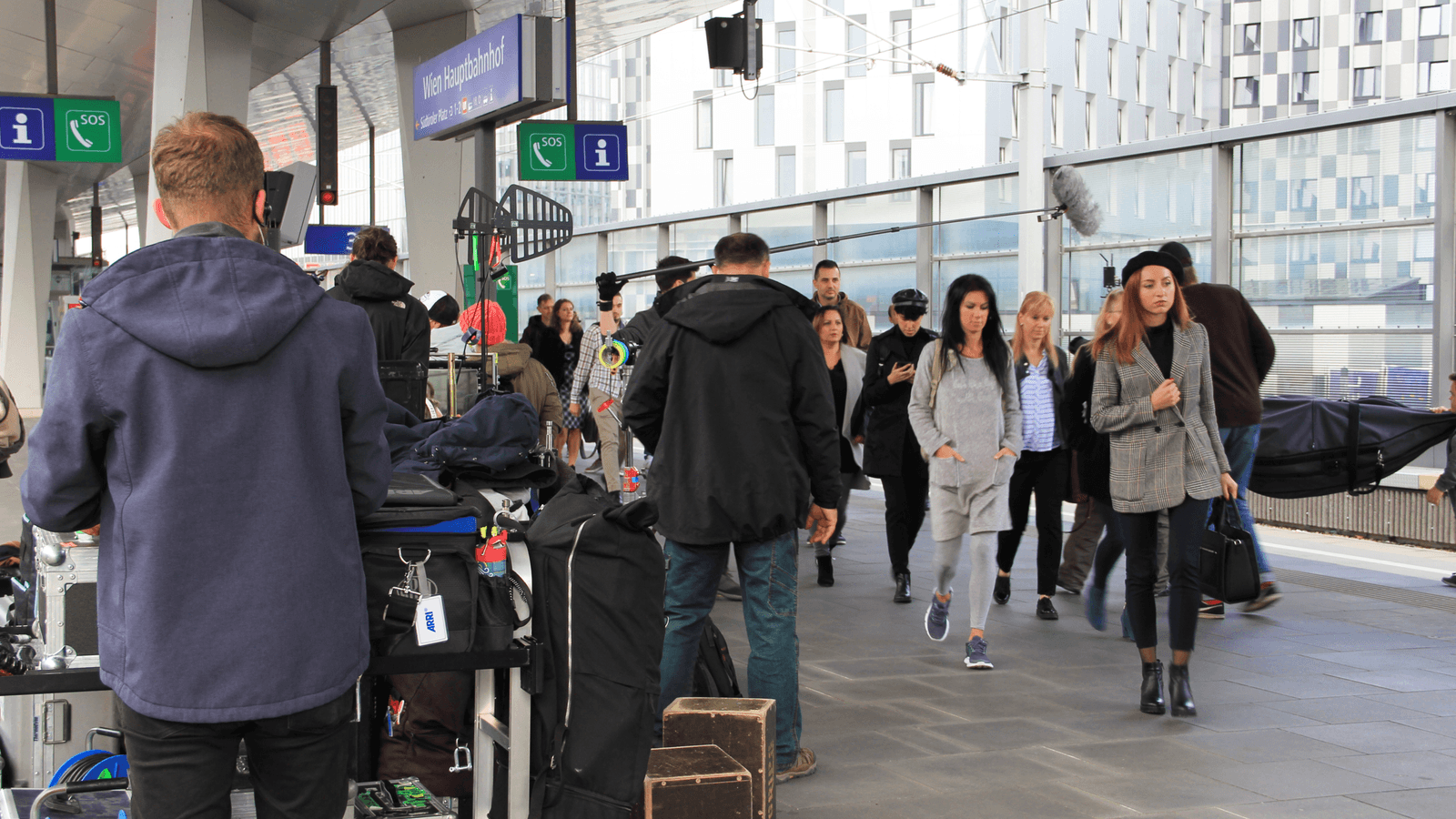 <p>Dreharbeiten </p> - Vienna Film Commission