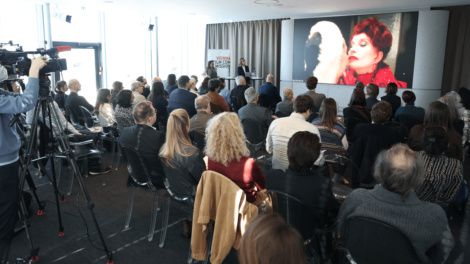 <p>Pressekonferenz</p> - Katharina Schiffl