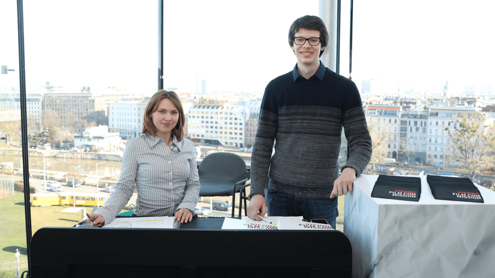 <p>Pressekonferenz</p> - Katharina Schiffl